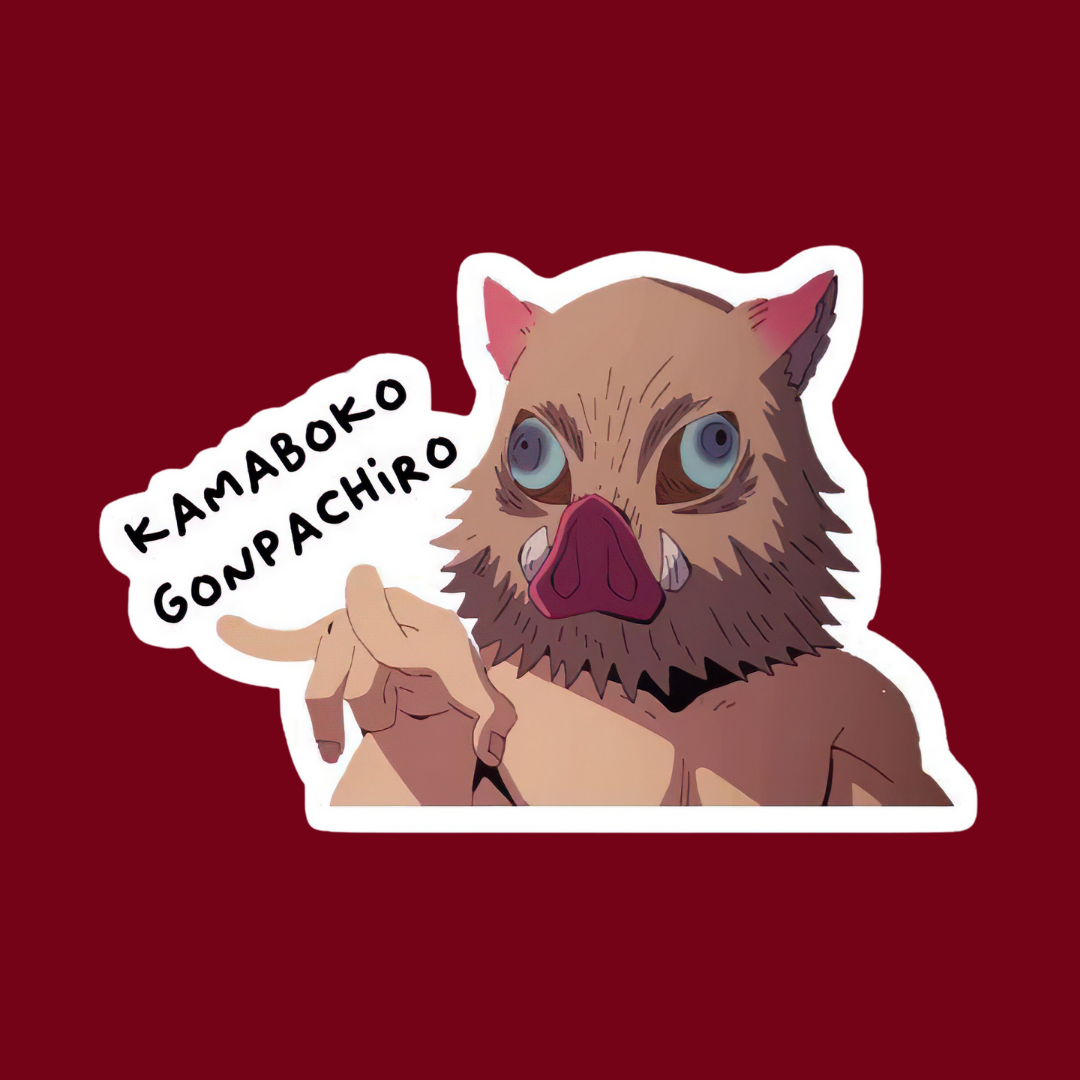 Inosuke Hashibira - Demon Slayer - Sticker