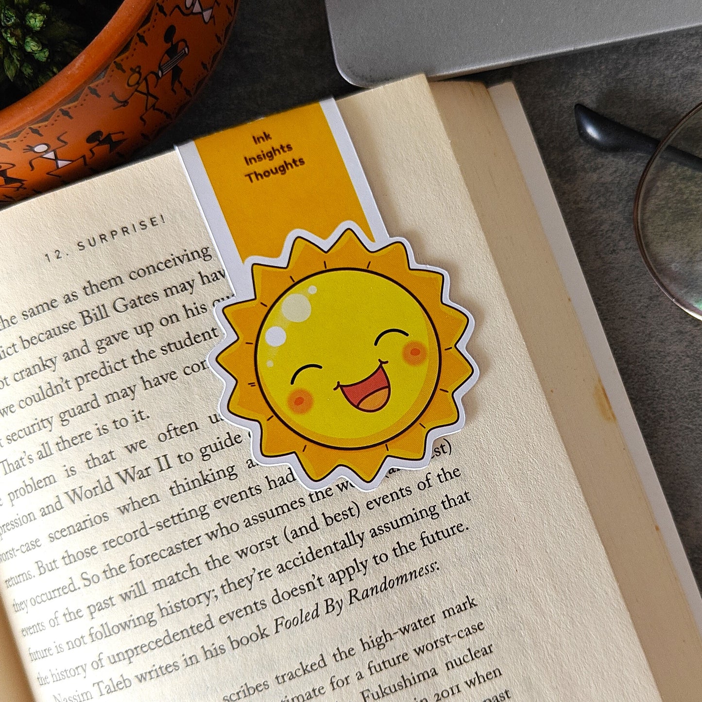 Bright as the Sun- Magnetic Bookmark