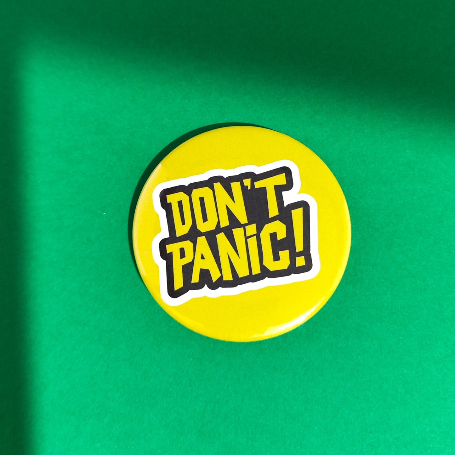 Don't Panic! Badge