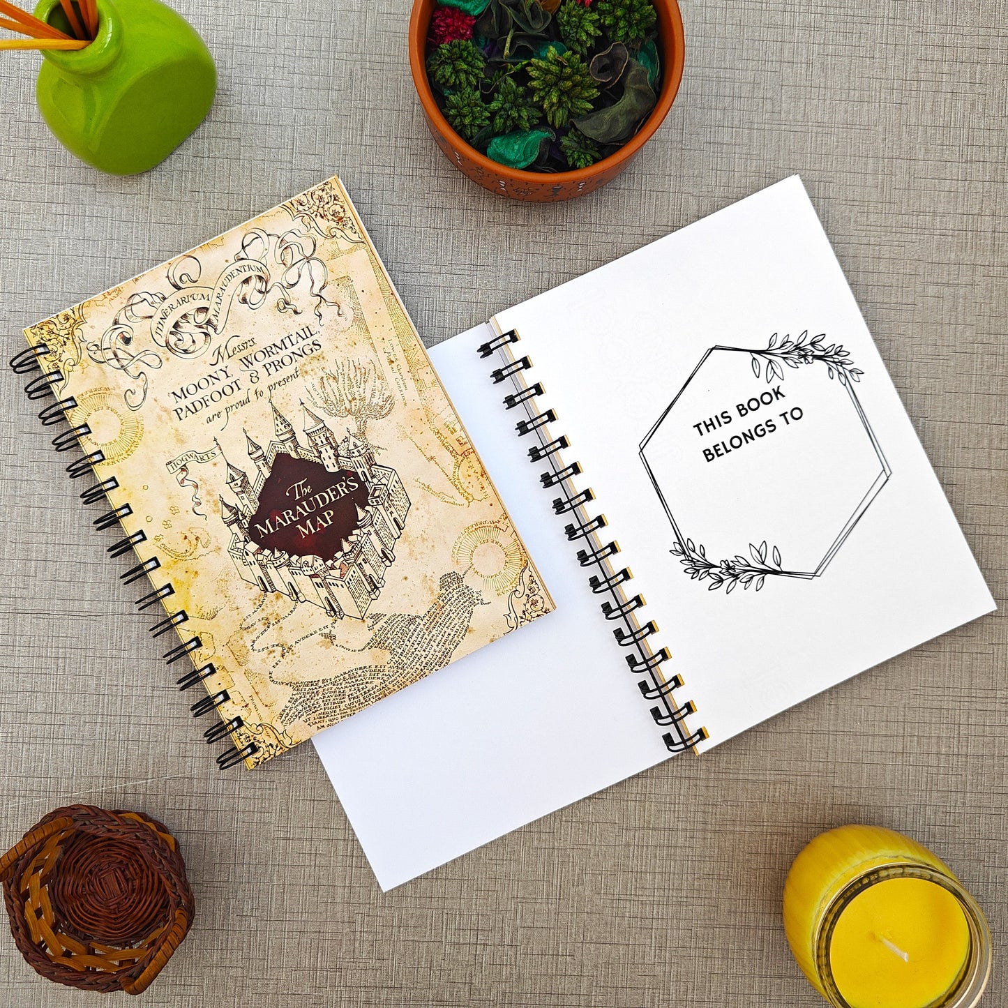 Harry Potter, Marauders Map - Notebook