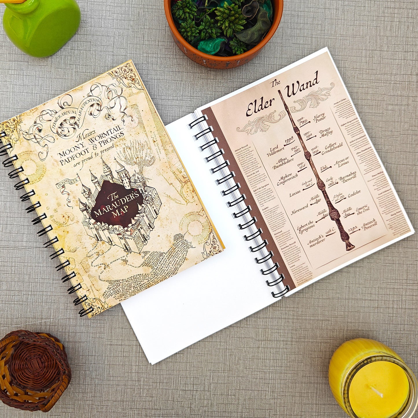 Harry Potter, Marauders Map - Notebook