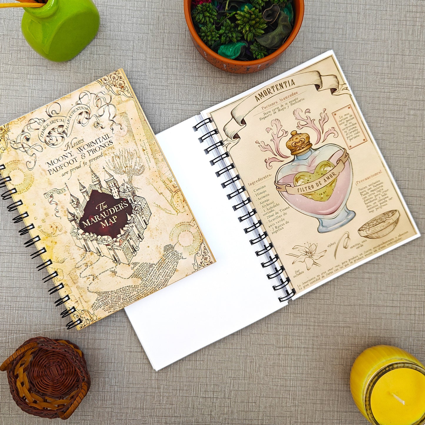 Harry Potter, Marauders Map - Notebook