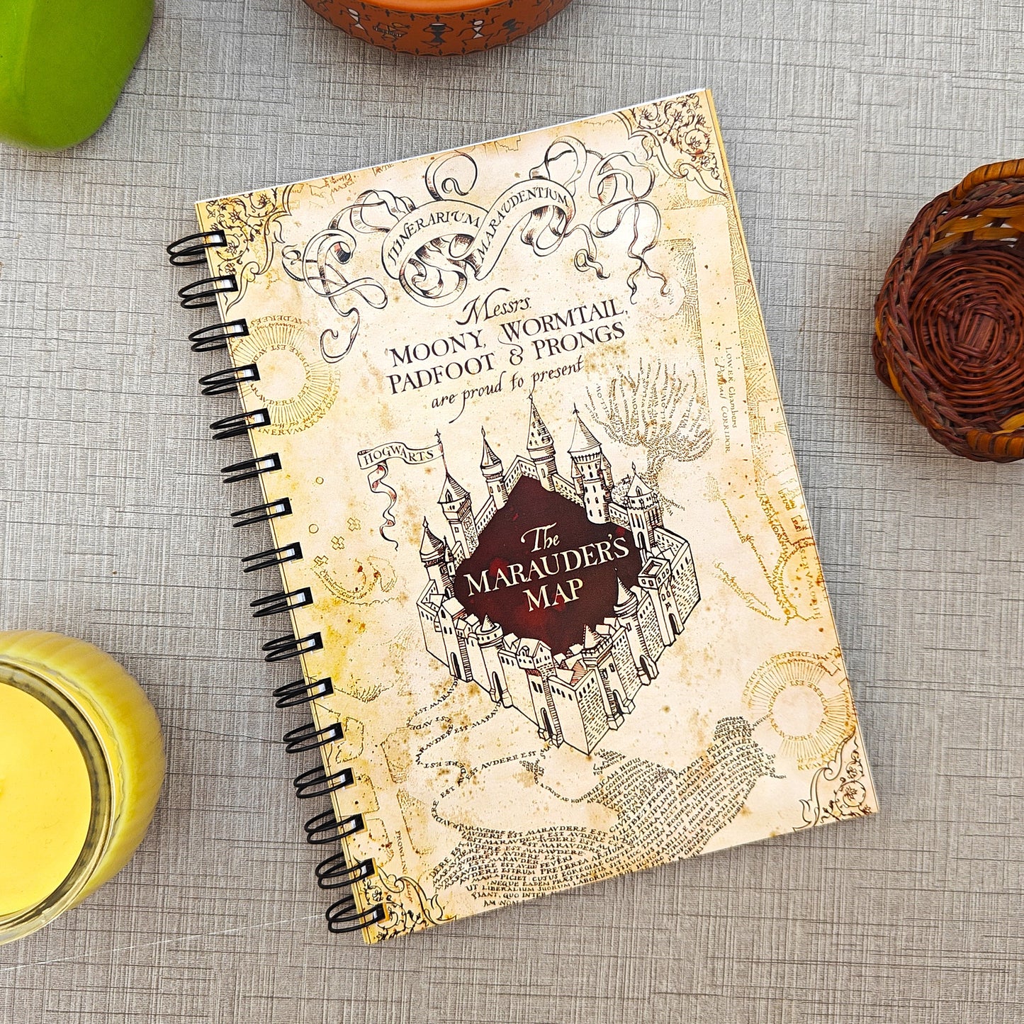 Harry Potter, Marauders Map - Notebook